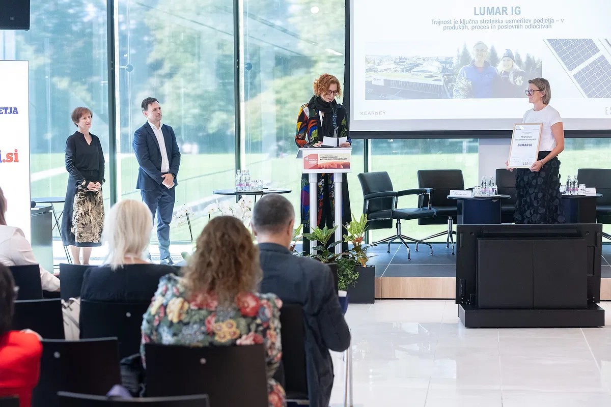 Lumar je prejemnik posebnega priznanja MSP za trajnostno delovanje na področju ESG