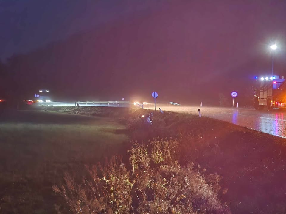 Previdno: Prišlo je do prometne nesreče v Stražah pri Mislinji