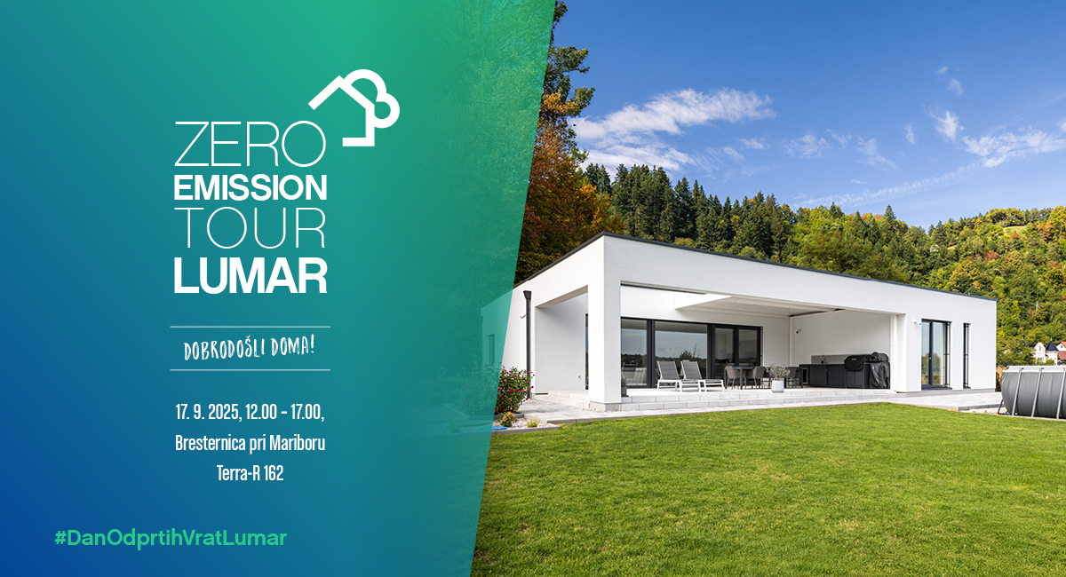 Lumar Zero Emission Tour - PREMIERNO - Dan odprtih vrat hiše Lumar Terra-R 162
