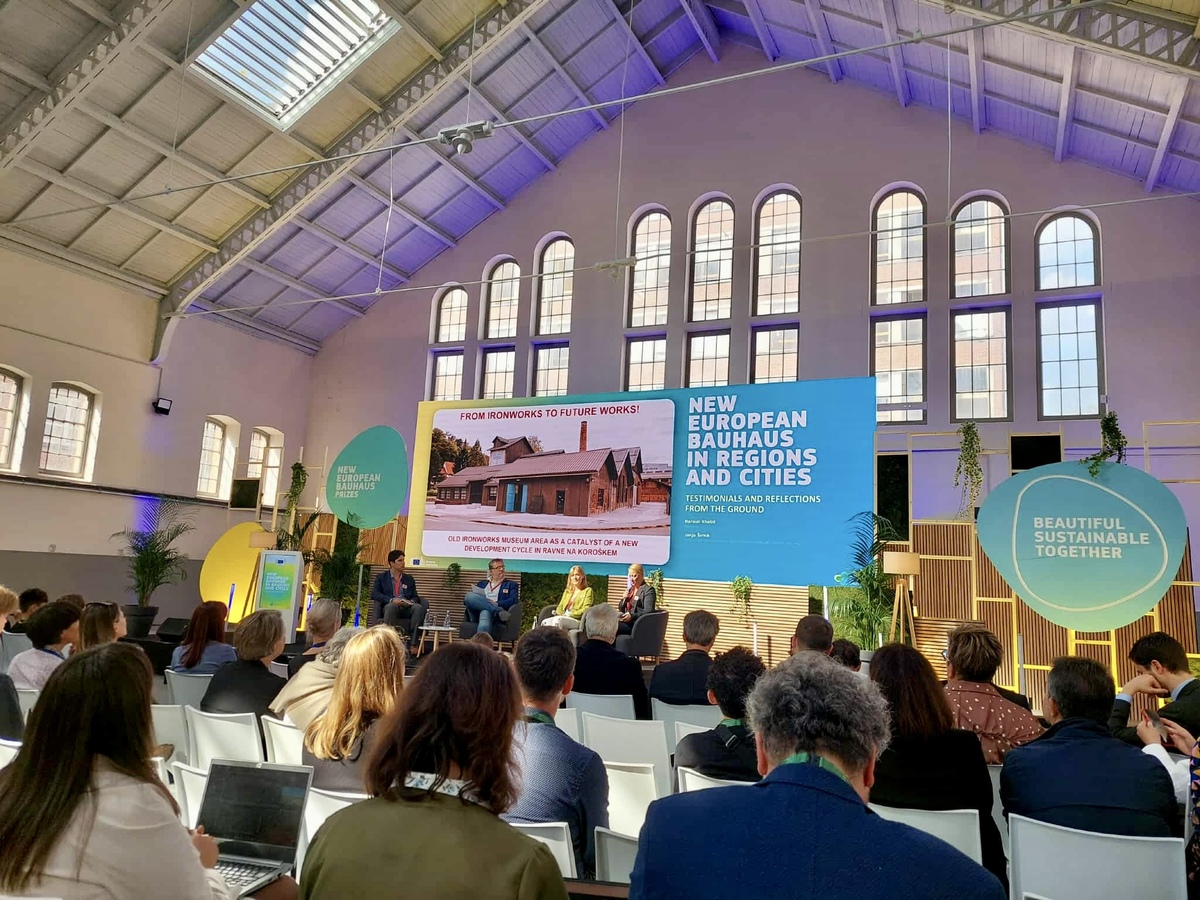 Projekt Stare železarne na povabilo Evropske komisije predstavljen v Bruslju