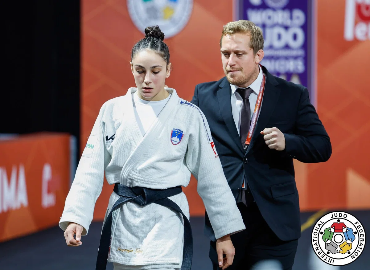 Izjemno: Jevgenija Gajić, članica Judo kluba Slovenj Gradec, peta na svetu