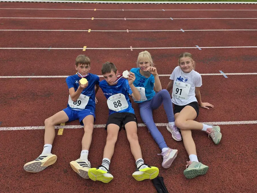 FOTO: Mladi atleti AK Slovenj Gradec odlični v mnogoboju