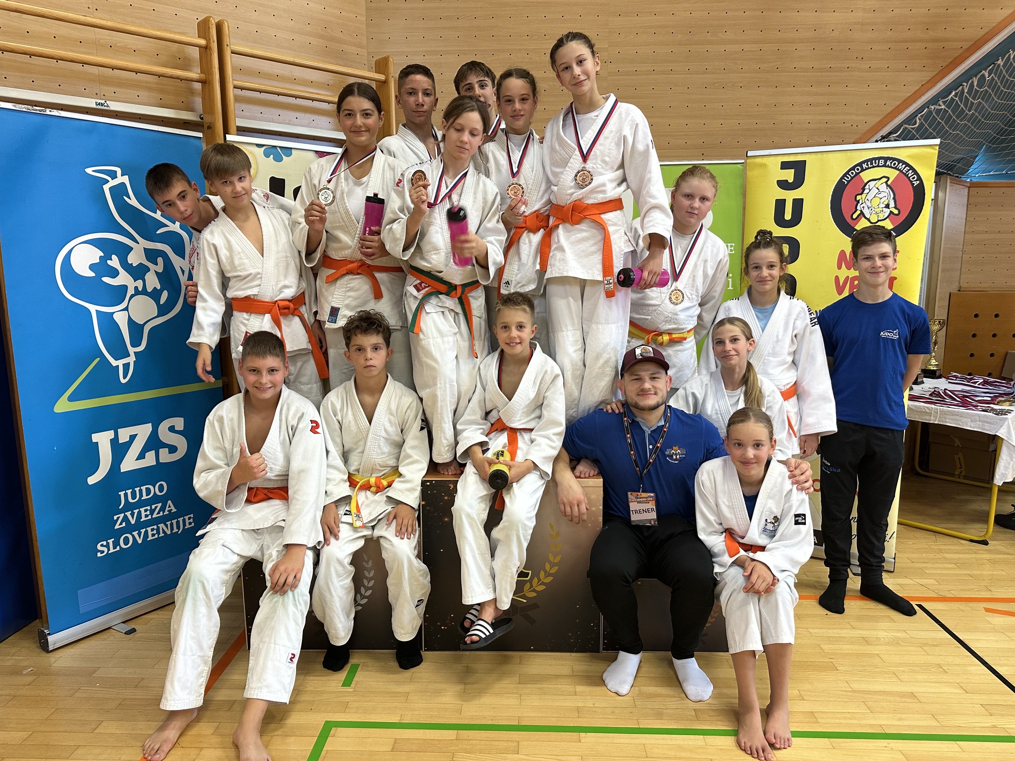 FOTO: Koroške judoistke in judoisti odlično nastopili na 10. mednarodnem pokalu Komenda Open 2025