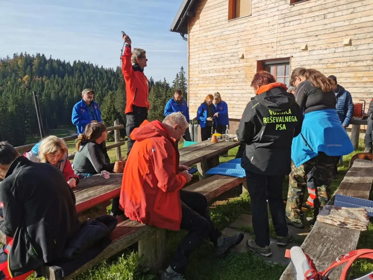 FOTO: GRS Koroške uspešno izvedla še eno vajo na področju Smrekovca