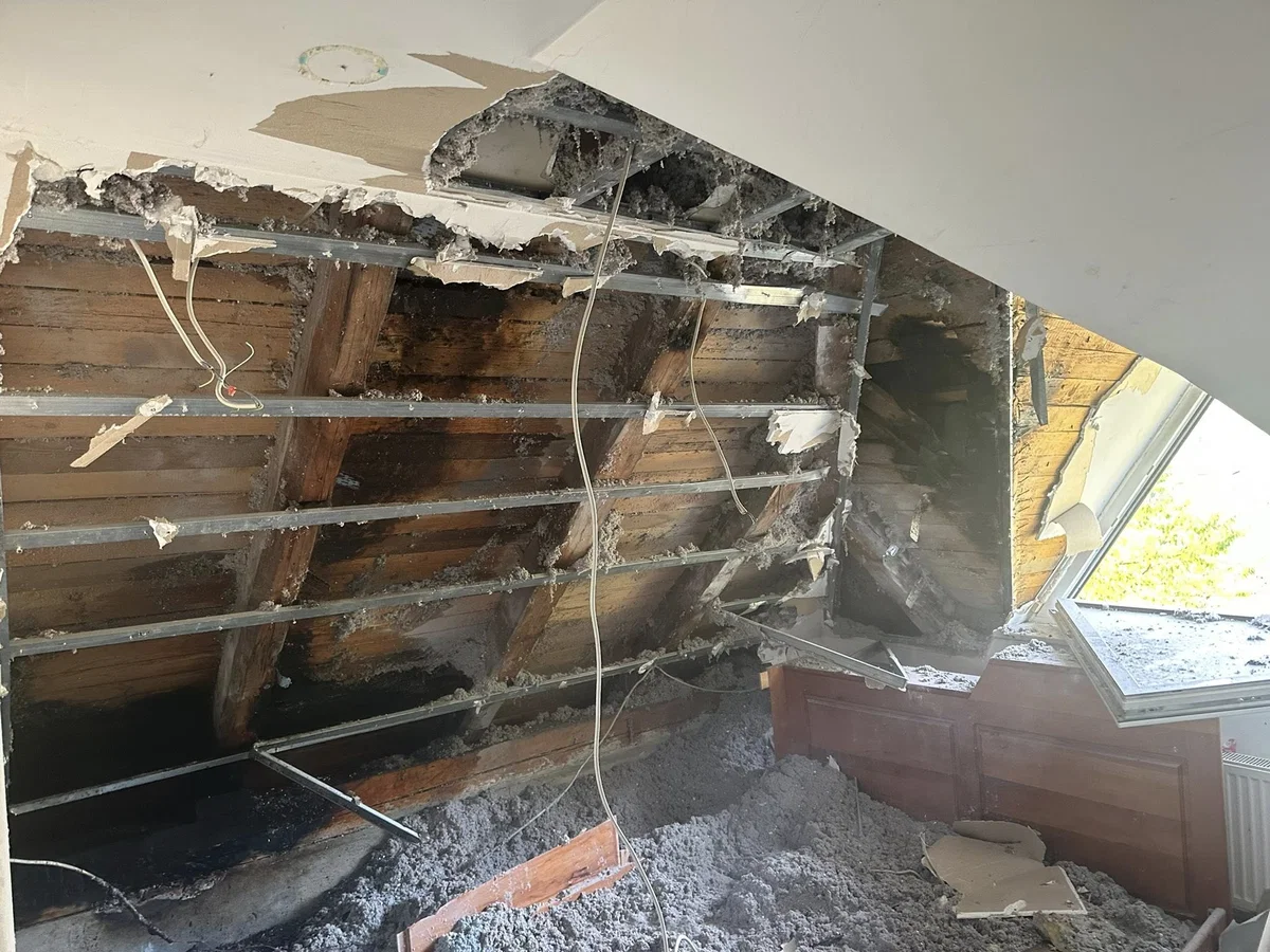 V požaru v naselju Ugasle peči ena oseba utrpela zastrupitev z dimom