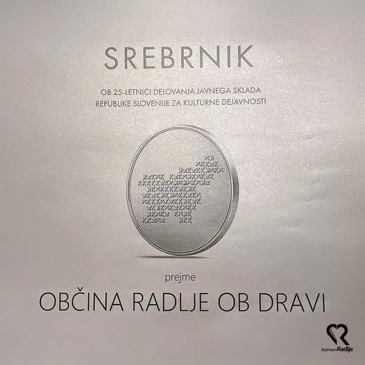 Občina Radlje ob Dravi ponosna prejemnica srebrnika JSKD