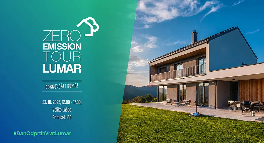 Lumar Zero Emission Tour – ogled najbolj kakovostnih hiš v Sloveniji, tokrat premierno Primus-L 156