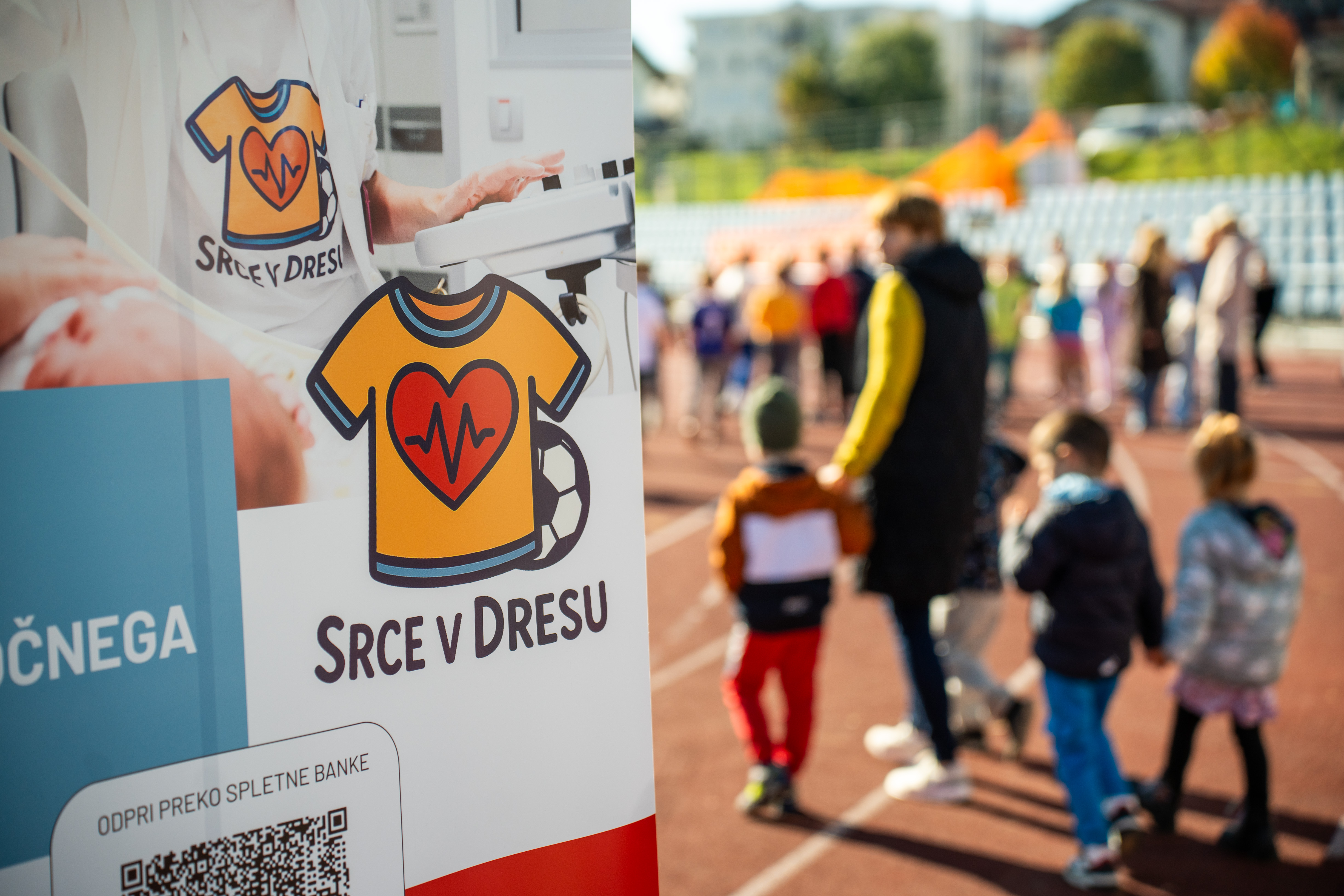 (FOTO) Srce v dresu: Srčnost, šport in dobrodelnost na enem mestu