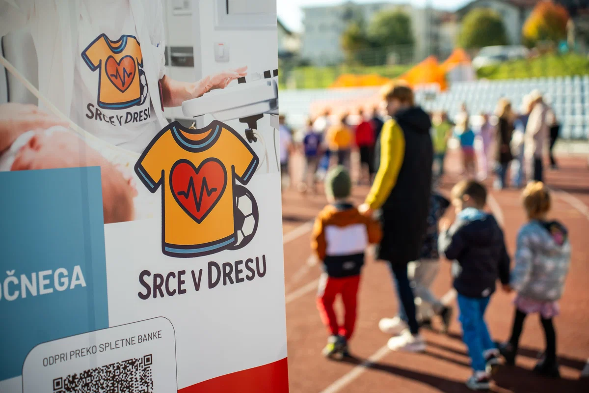(FOTO) Srce v dresu: Srčnost, šport in dobrodelnost na enem mestu