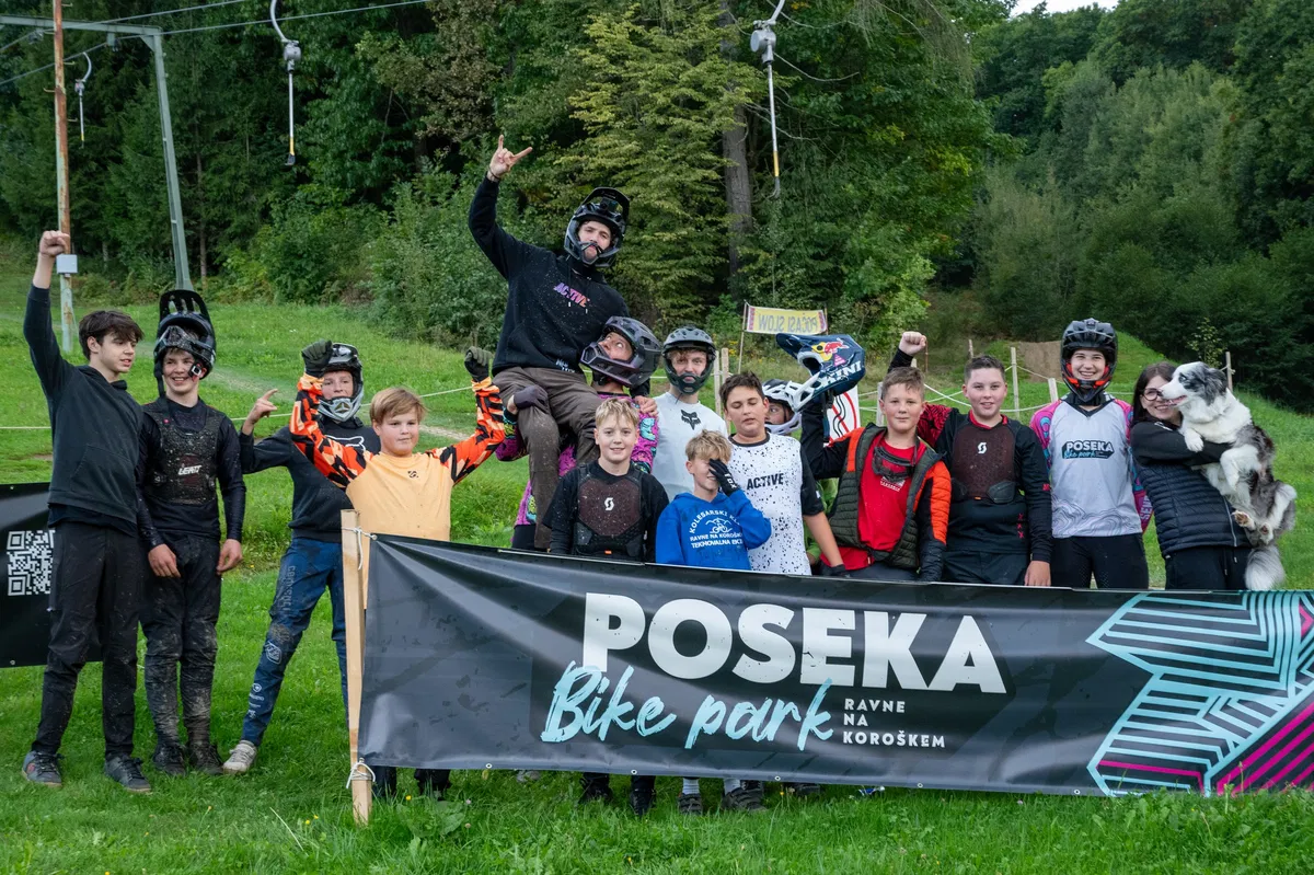 Za Bike parkom Poseka še ena uspešna sezona furanja