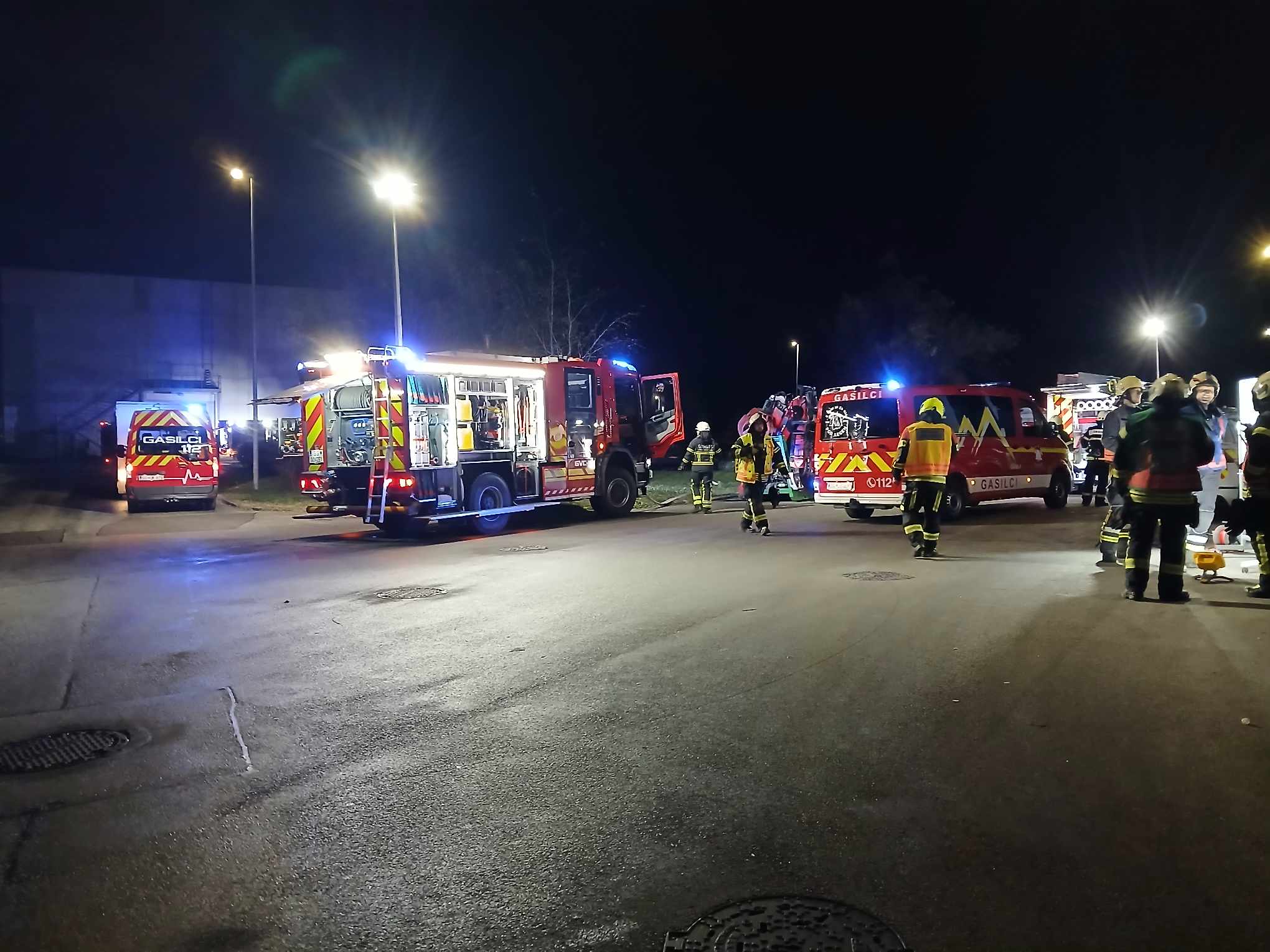 FOTO: GZ Mislinjske doline uspešno speljala obsežno gasilsko vajo