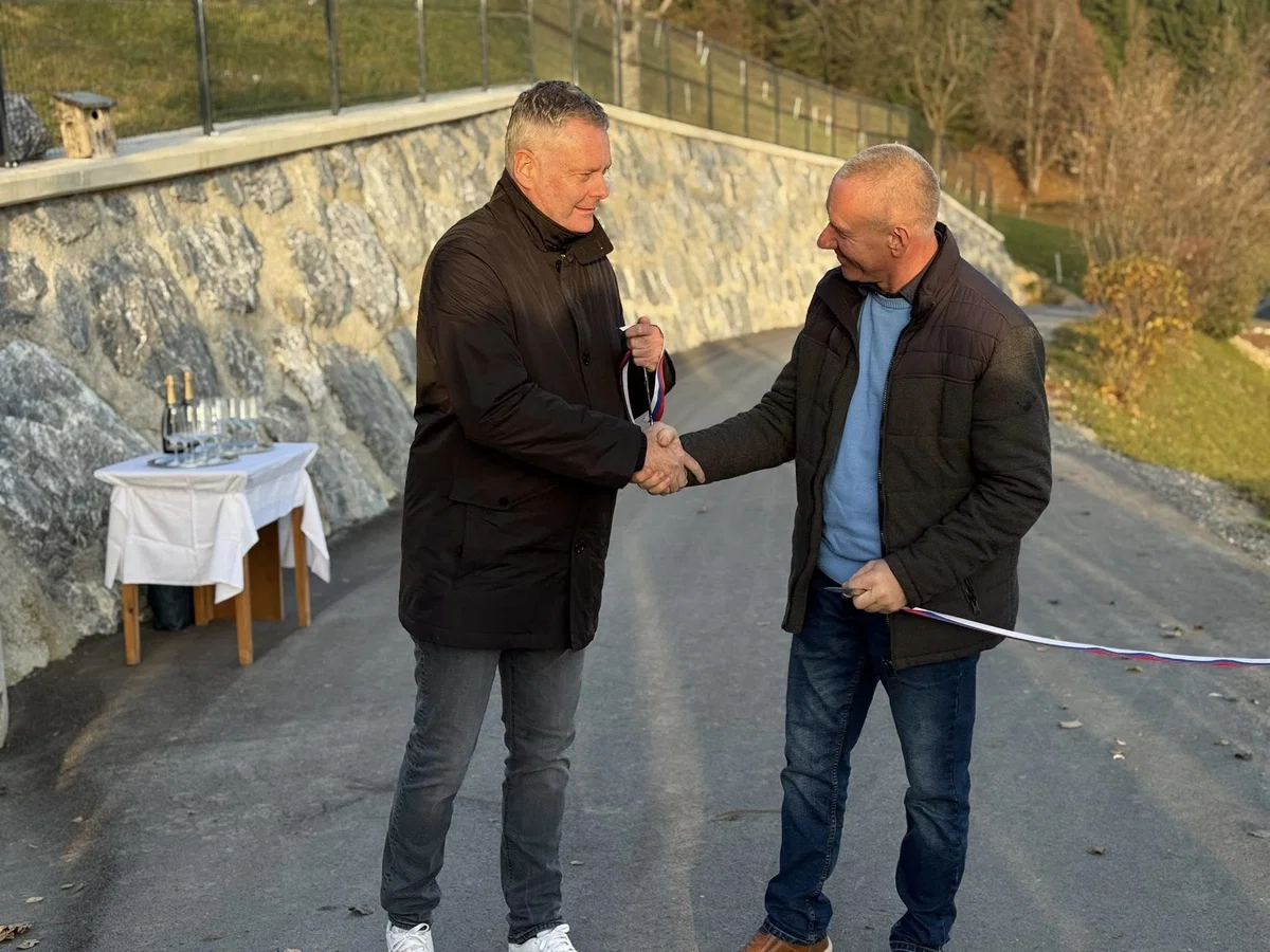 FOTO: Zaključen pomemben projekt sanacije v Spodnjem Razborju