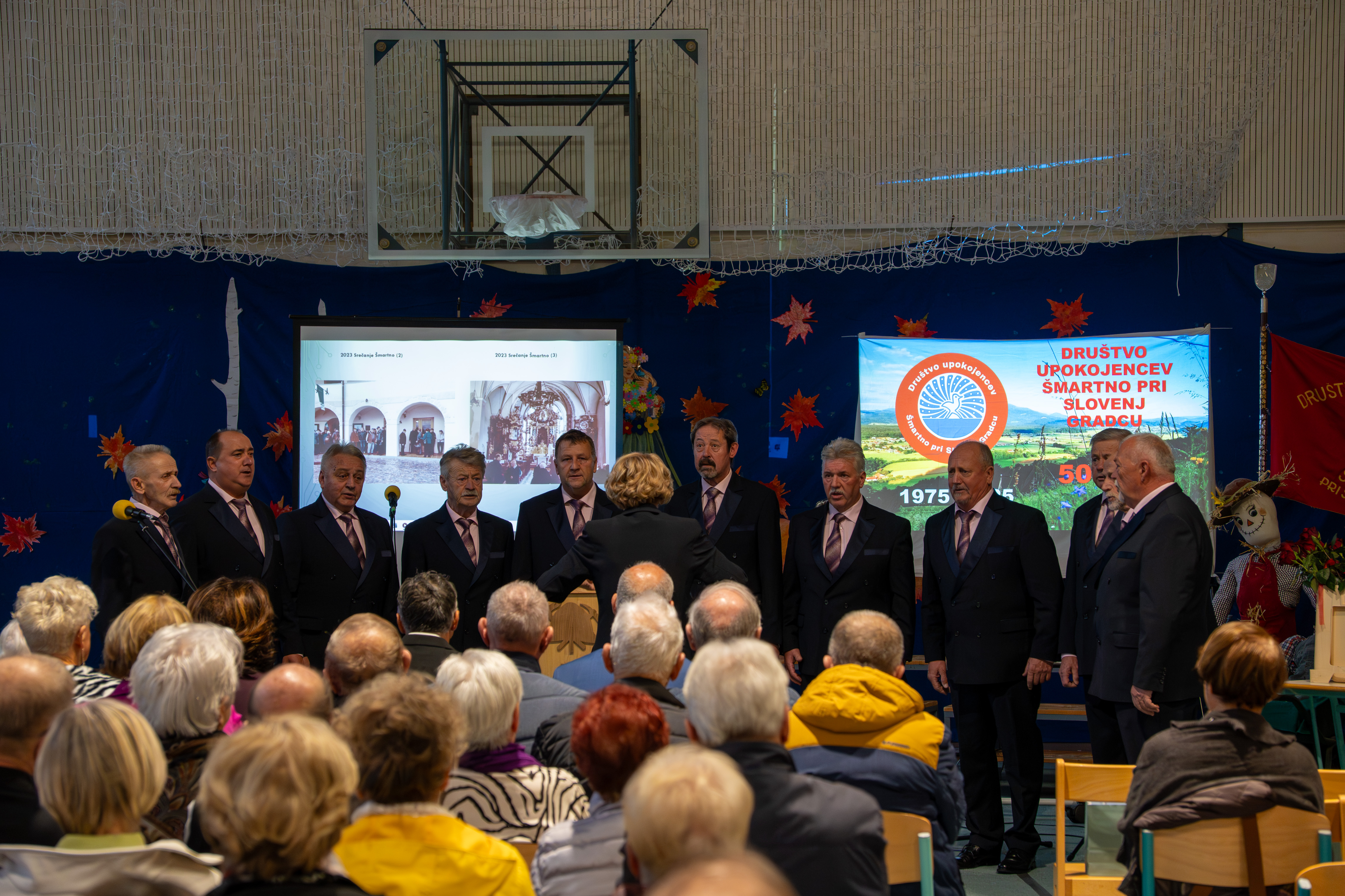 (VIDEO IN FOTO) Društvo upokojencev Šmartno pri Slovenj Gradcu slavnostno obeležilo 50 let delovanja
