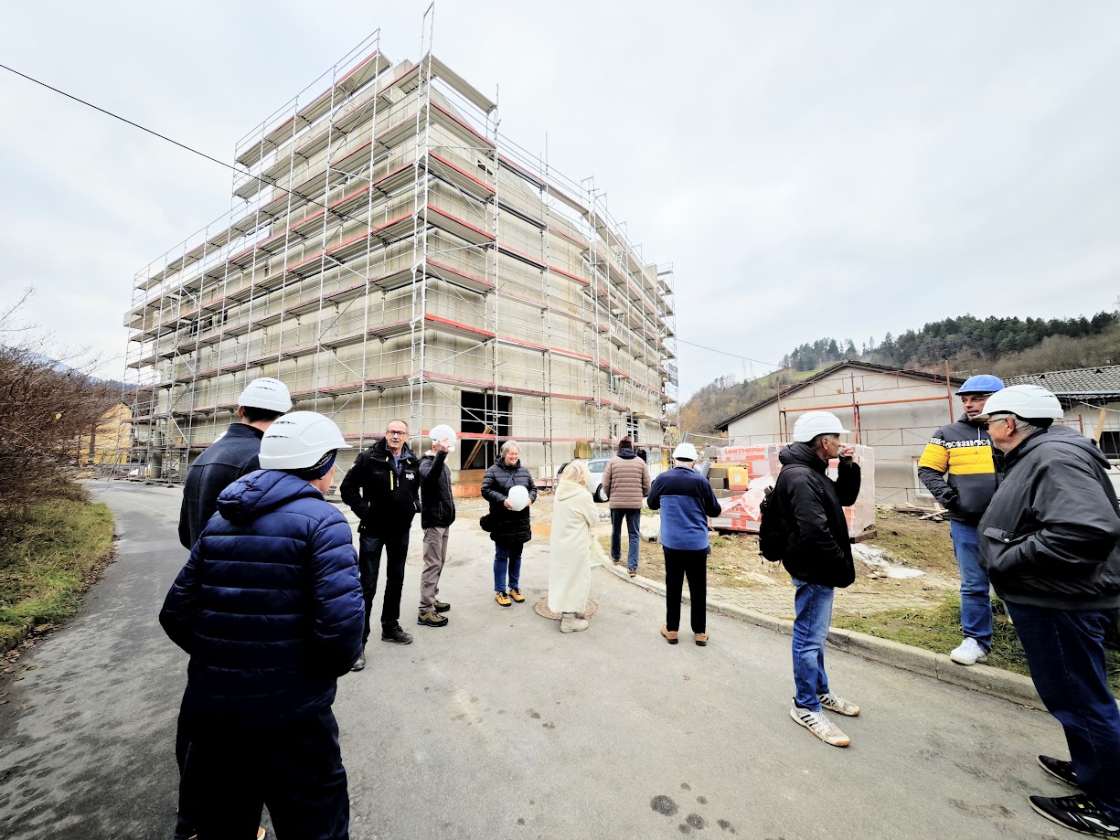(FOTO) Rožen: Gradnja poteka po načrtih, kulturni center bo predvidoma končan septembra naslednje leto