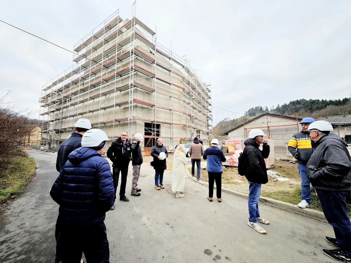 (FOTO) Rožen: Gradnja poteka po načrtih, kulturni center bo predvidoma končan septembra naslednje leto