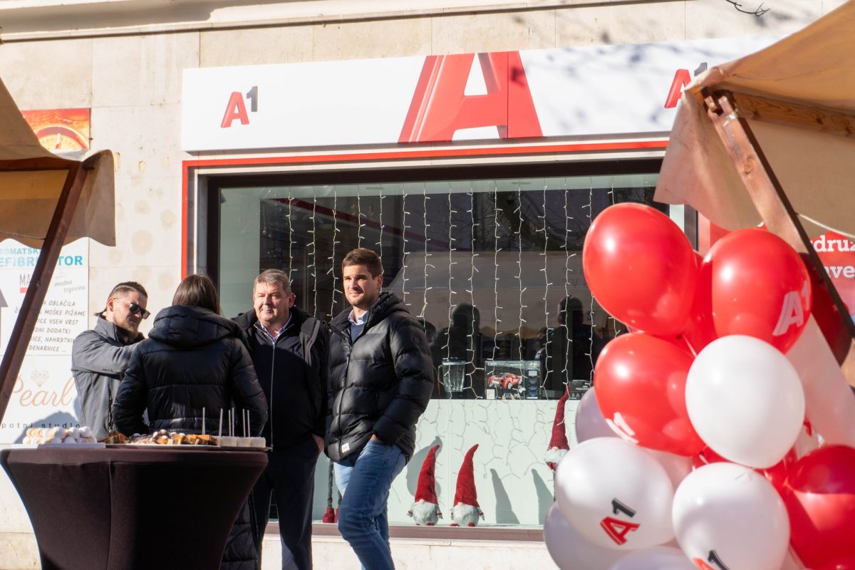 Otvoritev nove poslovalnice A1 v Slovenj Gradcu
