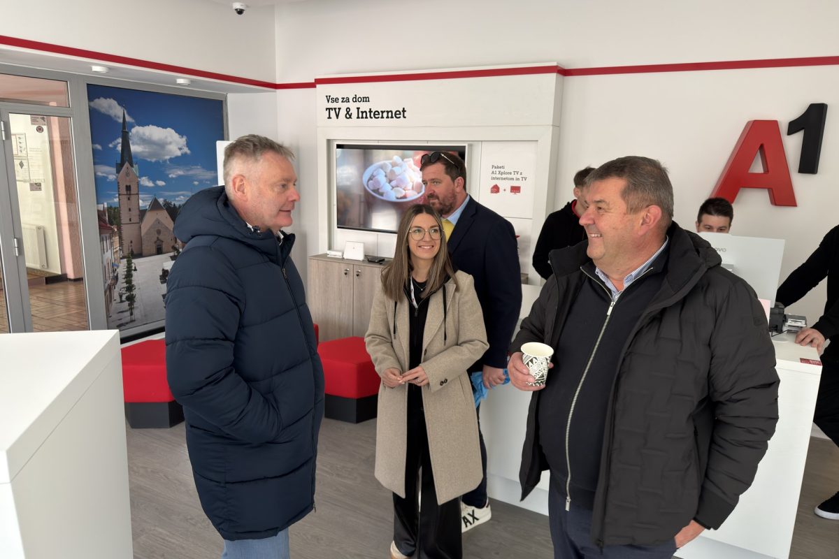 Otvoritev nove poslovalnice A1 v Slovenj Gradcu