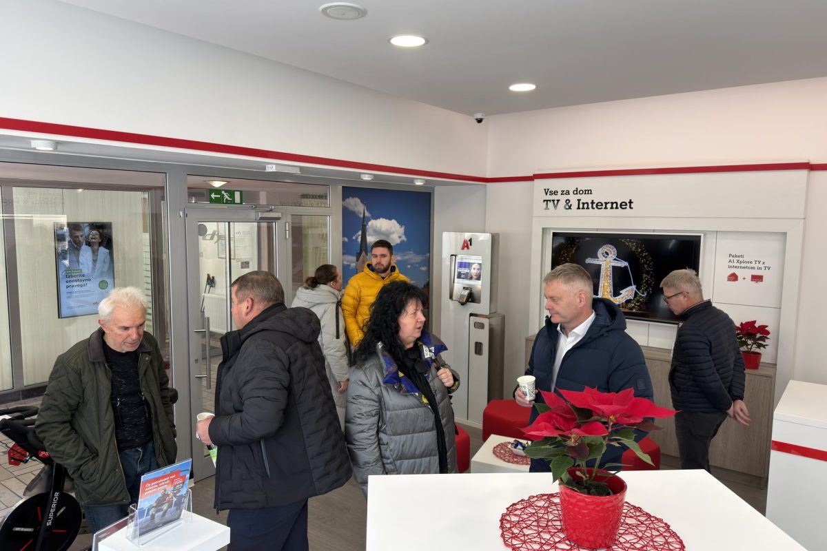 Otvoritev nove poslovalnice A1 v Slovenj Gradcu