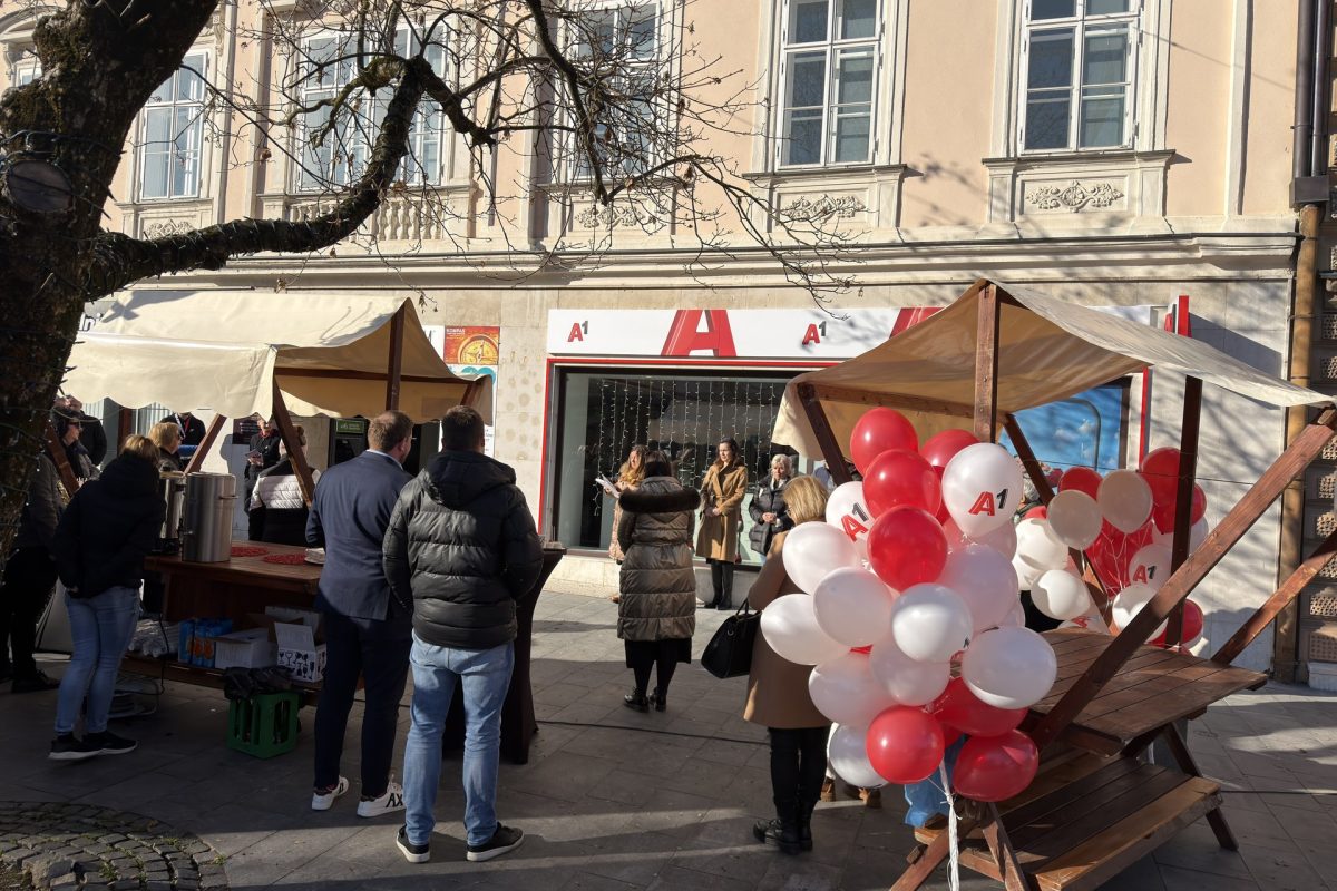 Otvoritev nove poslovalnice A1 v Slovenj Gradcu