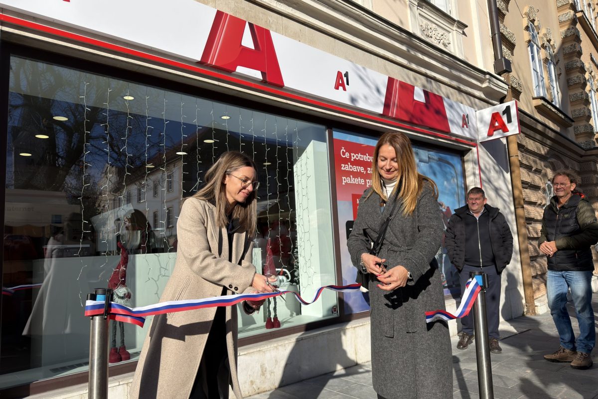 Otvoritev nove poslovalnice A1 v Slovenj Gradcu