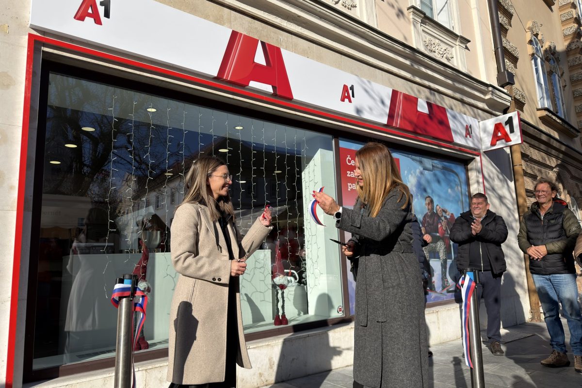 Otvoritev nove poslovalnice A1 v Slovenj Gradcu