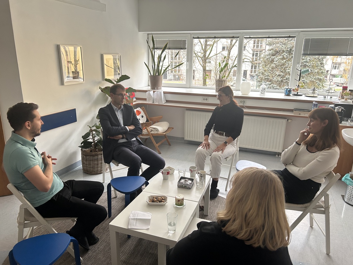 Župan dr. Tomaž Rožen obiskal novo ambulanto za duševno zdravje "Pamina"