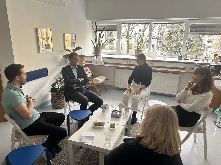 Župan dr. Tomaž Rožen obiskal novo ambulanto za duševno zdravje "Pamina"