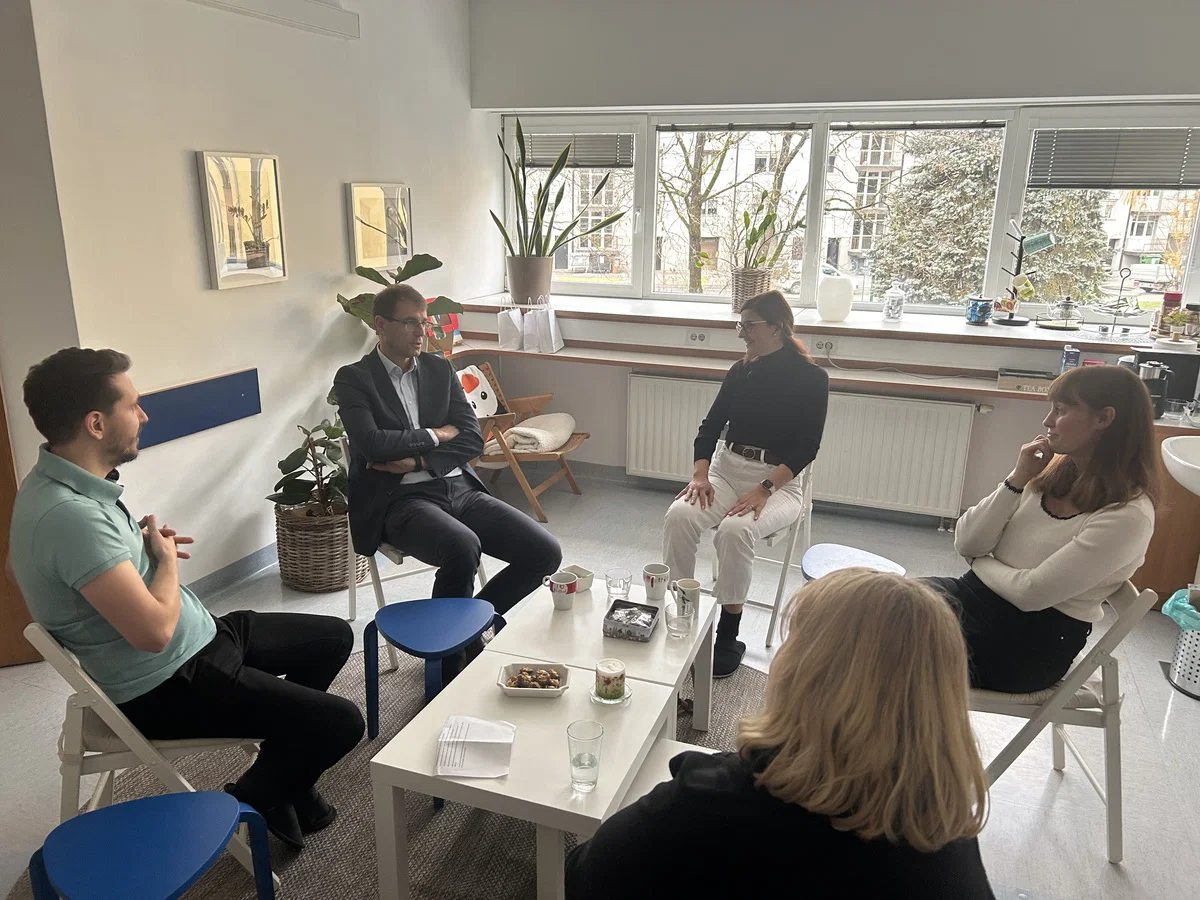 Župan dr. Tomaž Rožen obiskal novo ambulanto za duševno zdravje "Pamina"