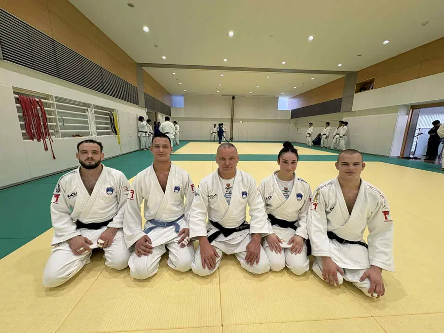 FOTO: Priprave koroških judoistov na Japonskem potekajo intenzivno