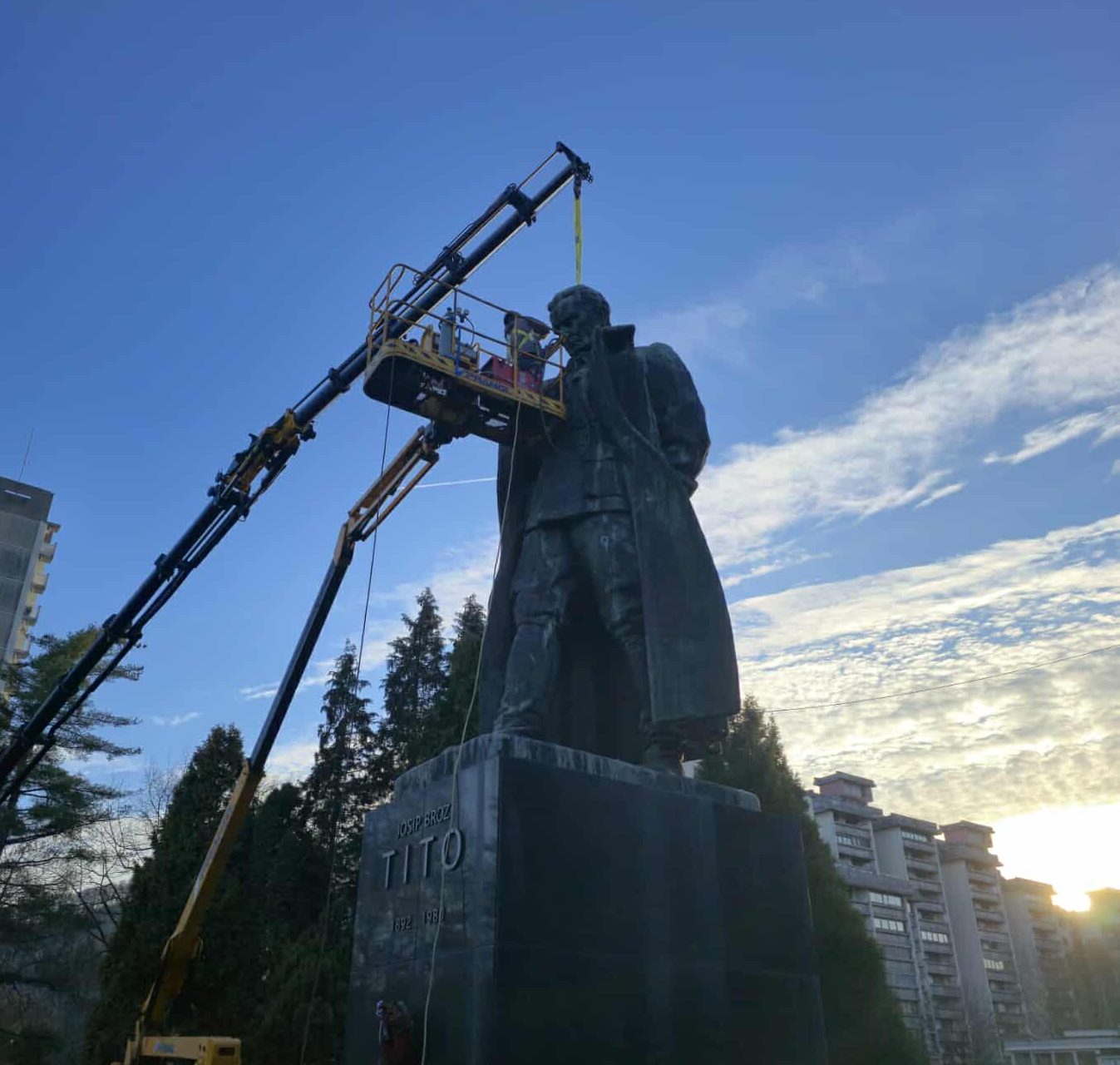 Spomenik Tita je že obnovljen #foto