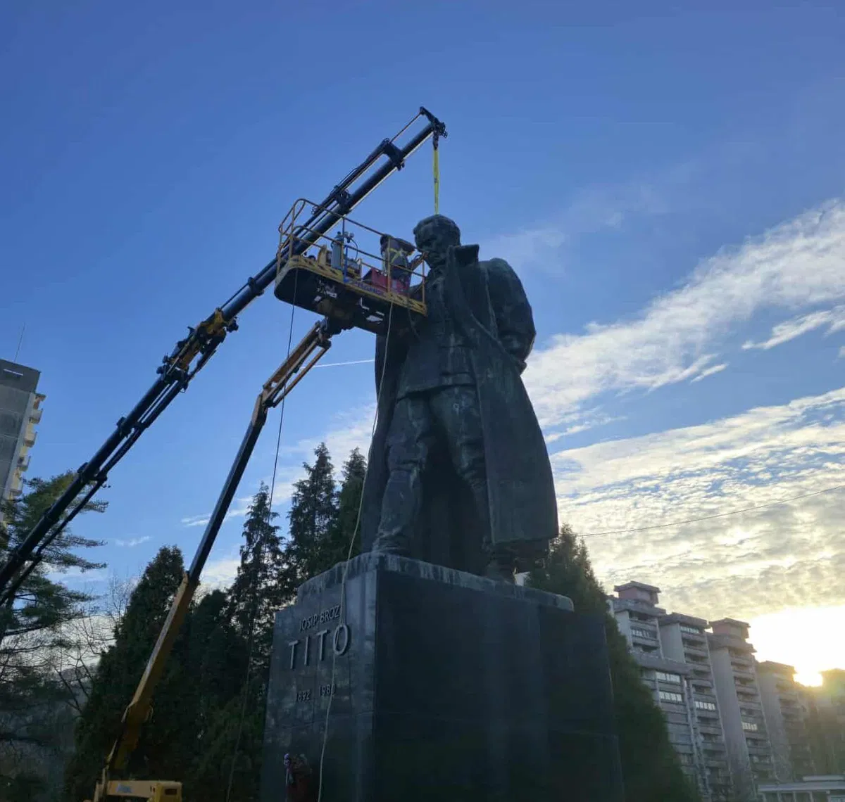 Spomenik Tita je že obnovljen #foto