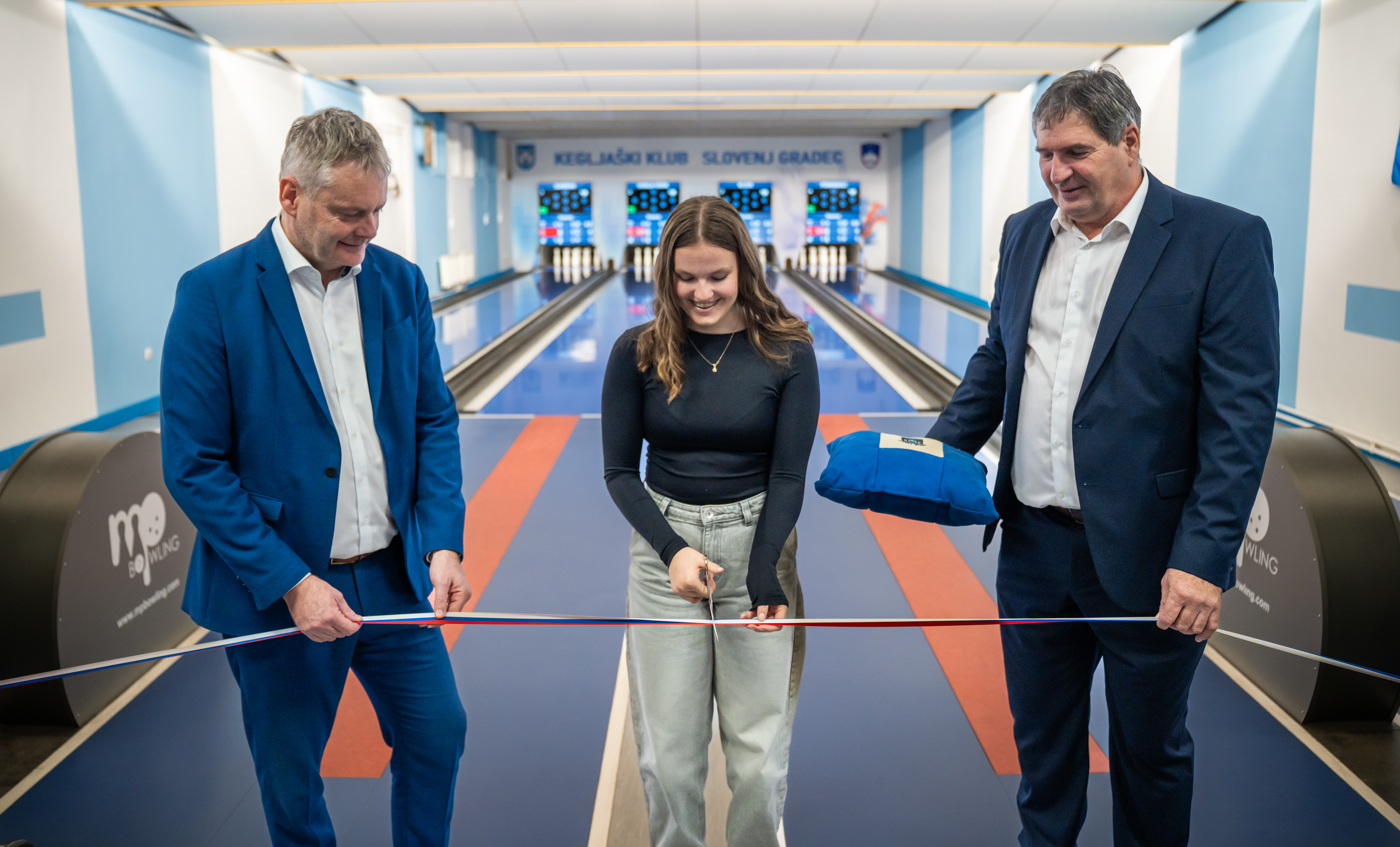 (FOTO) Kegljaški klub Slovenj Gradec bogatejši za sodobno posodobljeno kegljišče