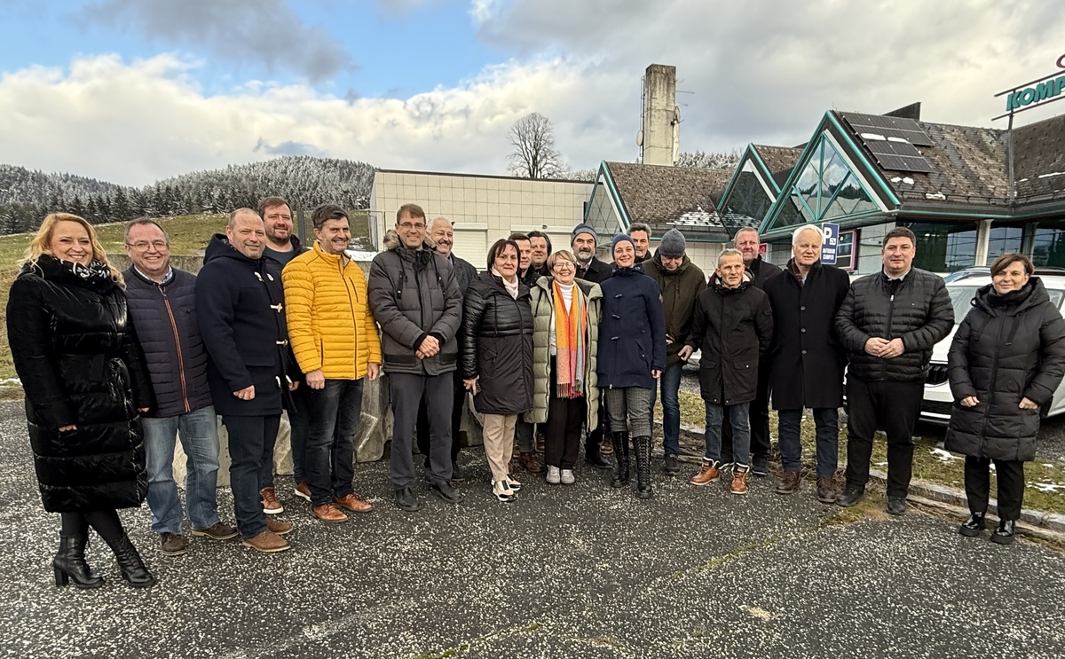 (FOTO) Na Ravnah so gostili prijateljsko srečanje čezmejnih občin