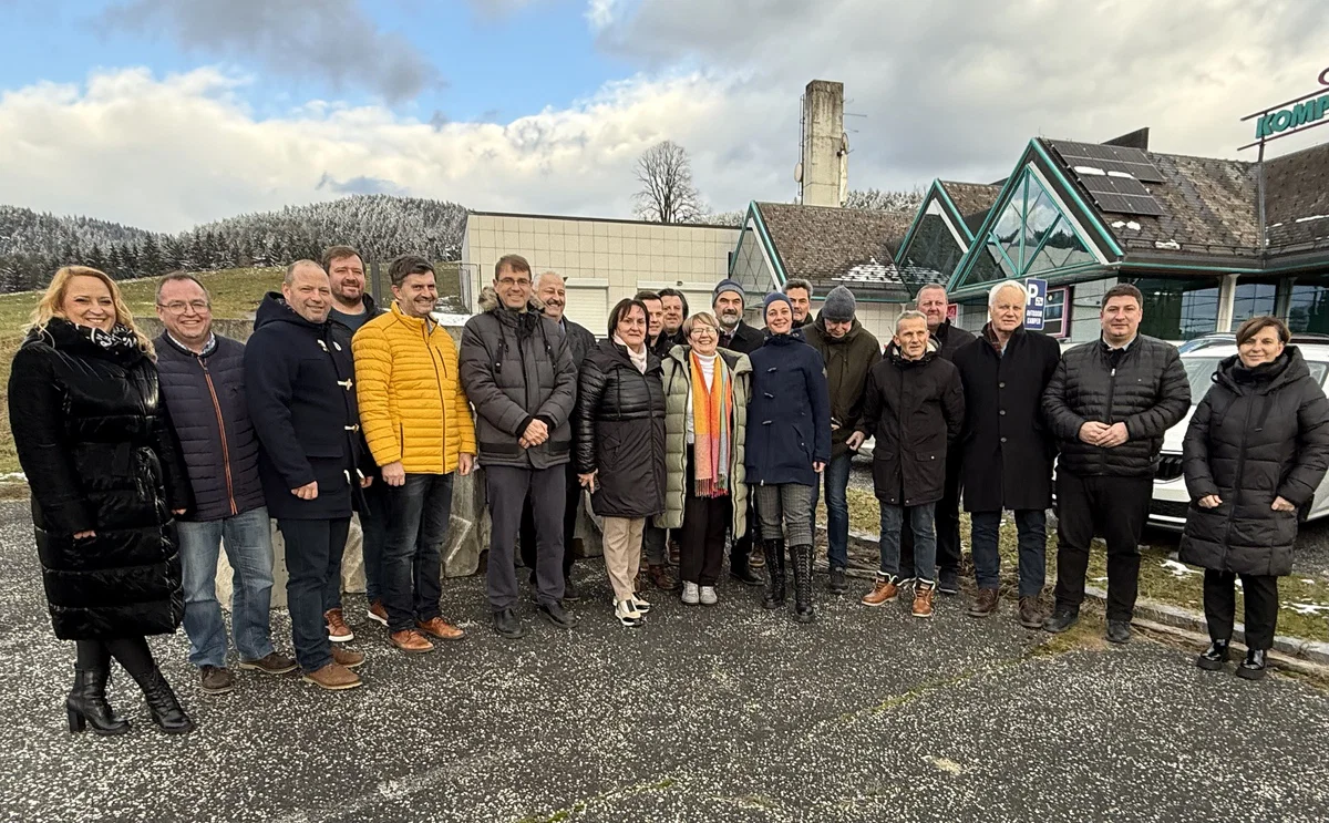 (FOTO) Na Ravnah so gostili prijateljsko srečanje čezmejnih občin