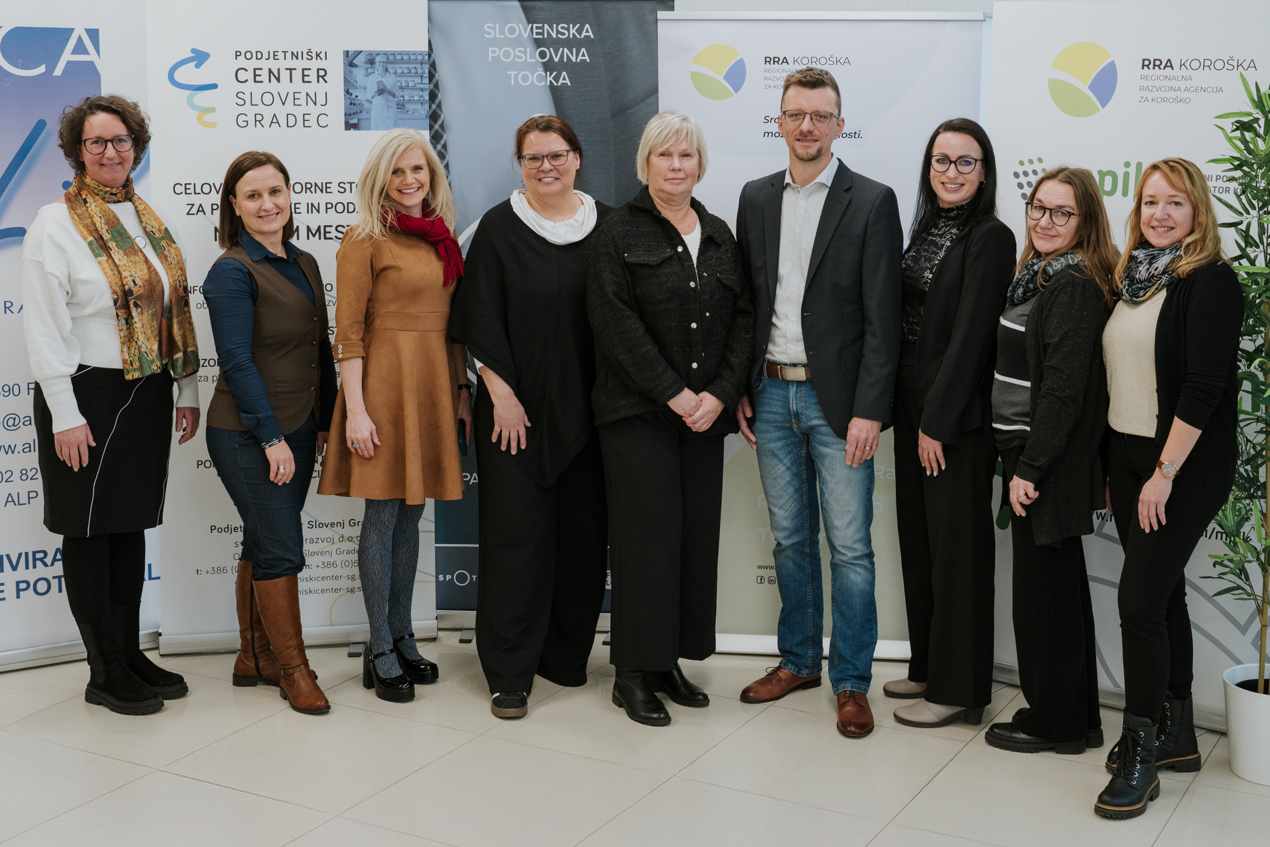 FOTO: Potekalo je srečanje podjetniškega podpornega okolja Koroške regije za še močnejše podjetništvo v regiji