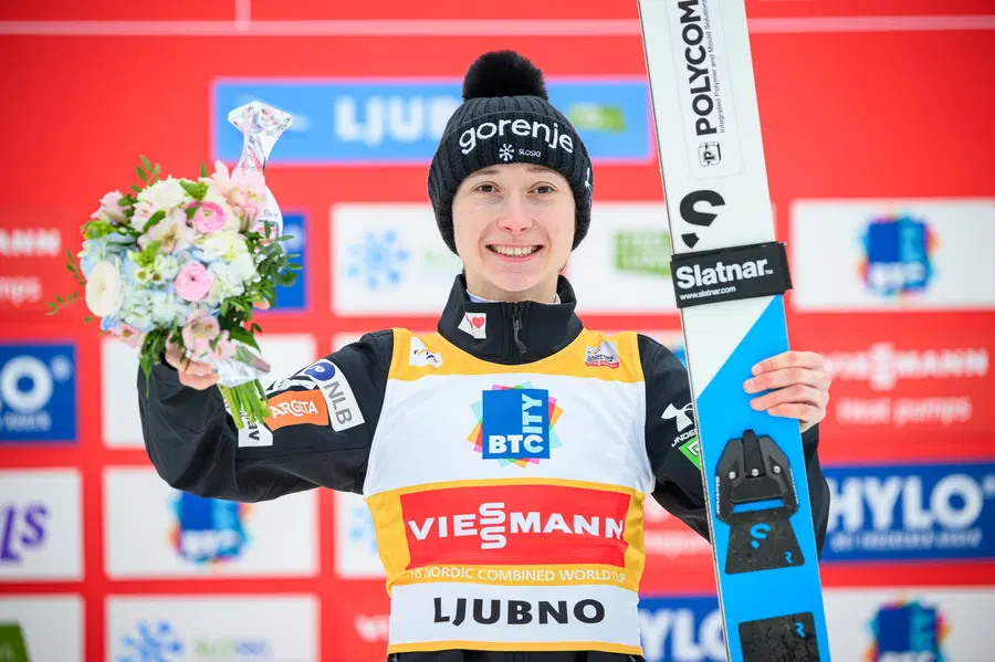 Nika Prevc pred domačimi gledalci do jubilejne 30. zmage