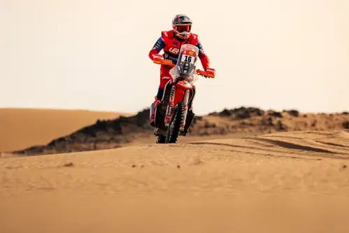Dakar 2026: Mulec padel, a k sreči brez poškodb