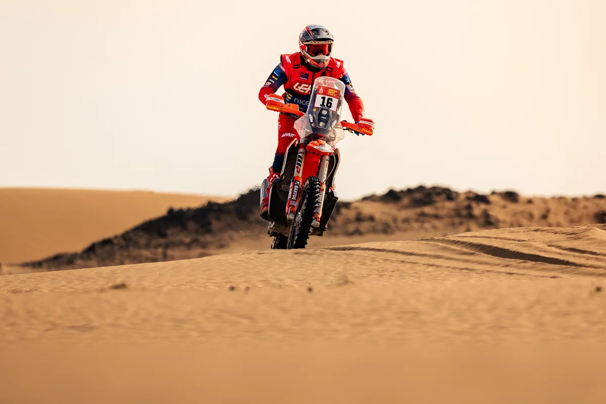 Dakar 2026: Mulec padel, a k sreči brez poškodb