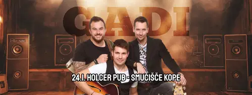 Nore zabave na Kopah: Obeta se prava gavda s skupino Gadi