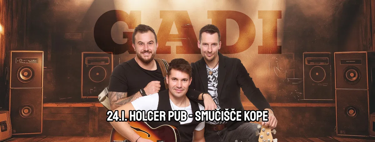 Nore zabave na Kopah: Obeta se prava gavda s skupino Gadi