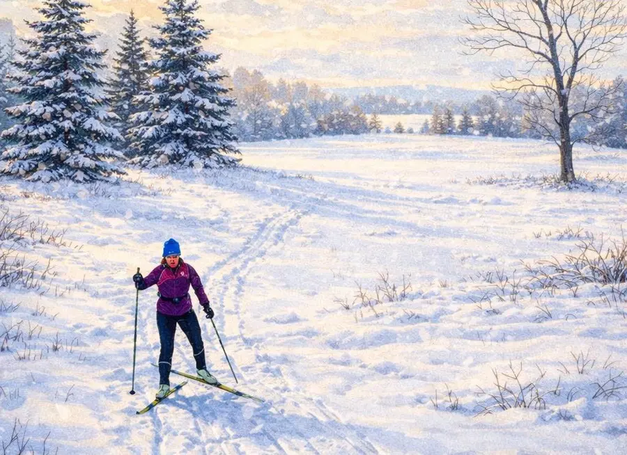 Na Šrotneku zaživela steza za tek na smučeh