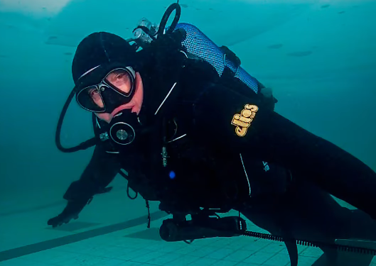 (VIDEO) Pod led v Slovenj Gradcu: Ko pogum premika meje