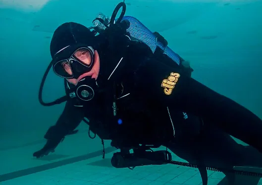 (VIDEO) Pod led v Slovenj Gradcu: Ko pogum premika meje