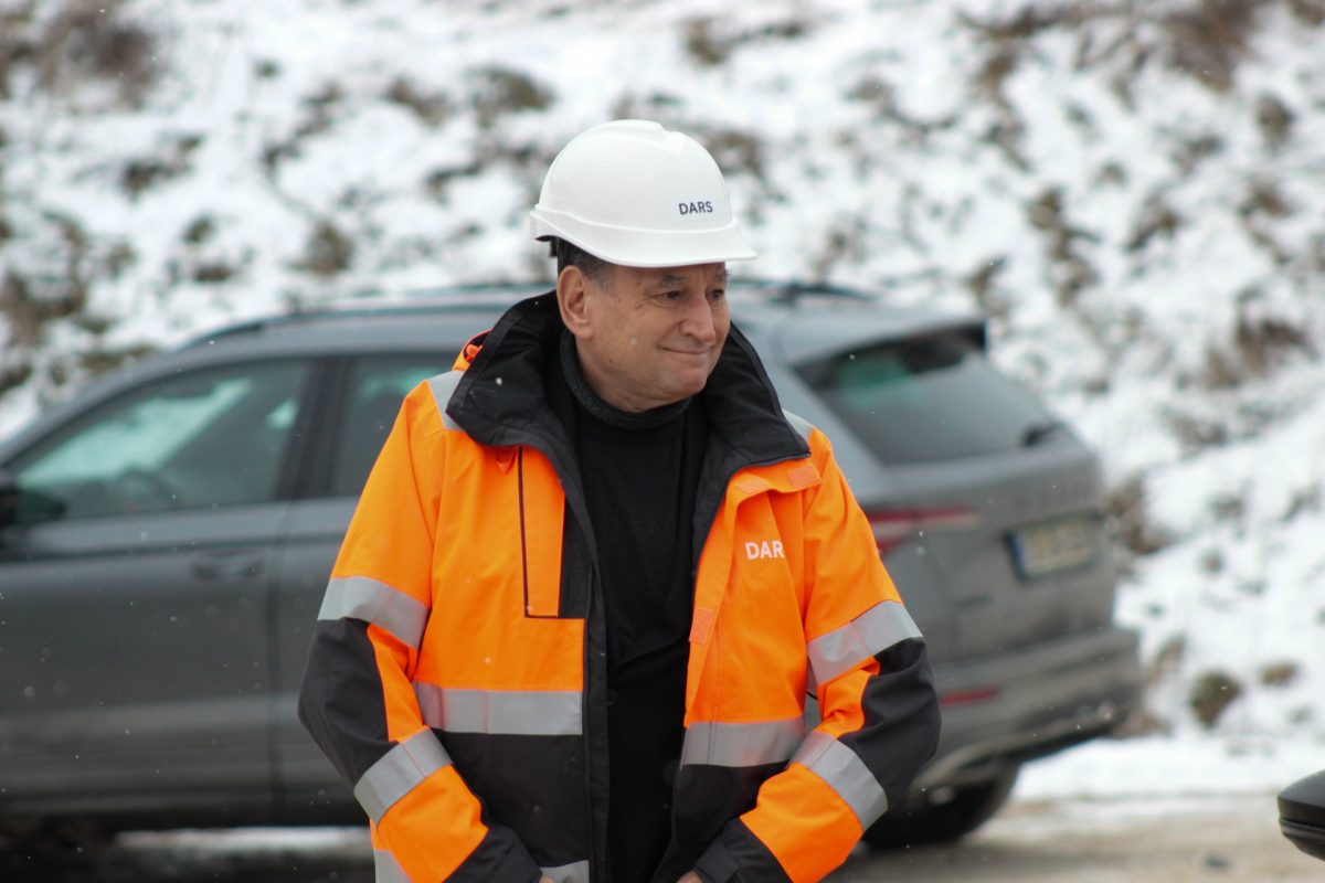 slovestnost ob začetku del na sklopu G - Podgorje na hitri cesti na Koroško