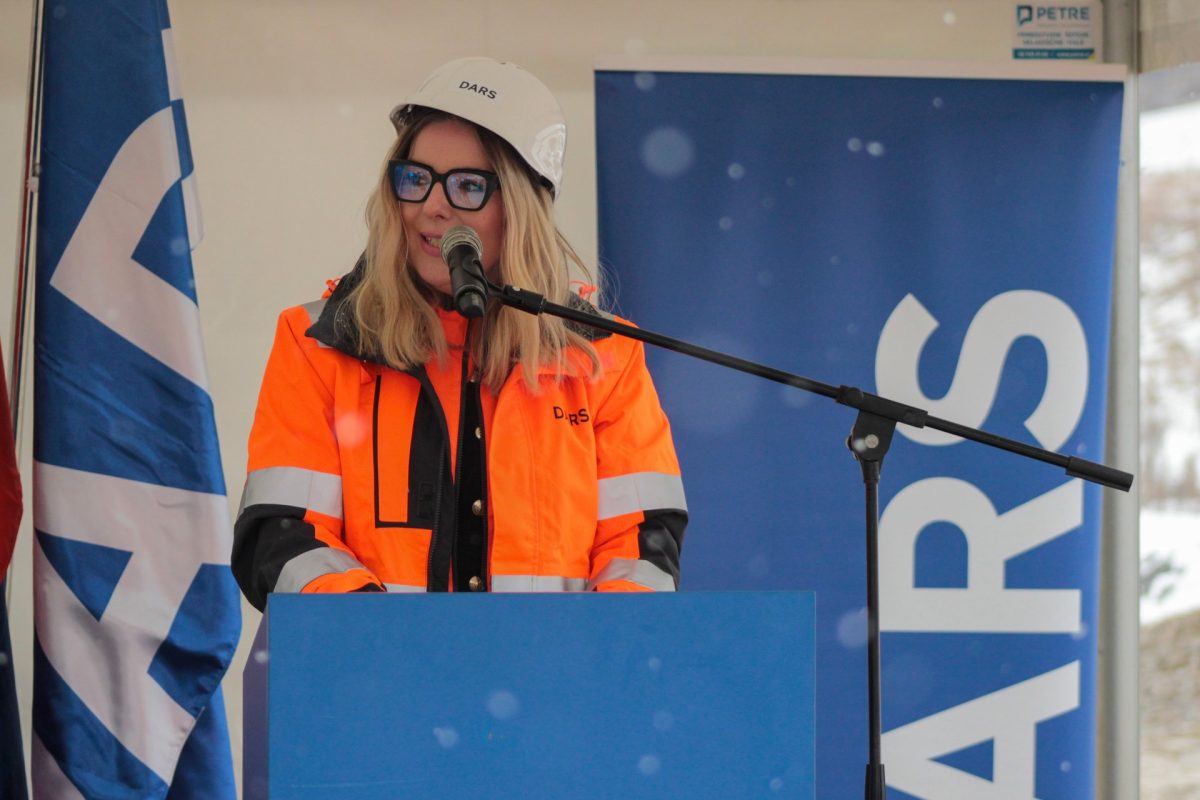 slovestnost ob začetku del na sklopu G - Podgorje na hitri cesti na Koroško