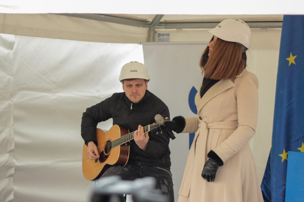 slovestnost ob začetku del na sklopu G - Podgorje na hitri cesti na Koroško